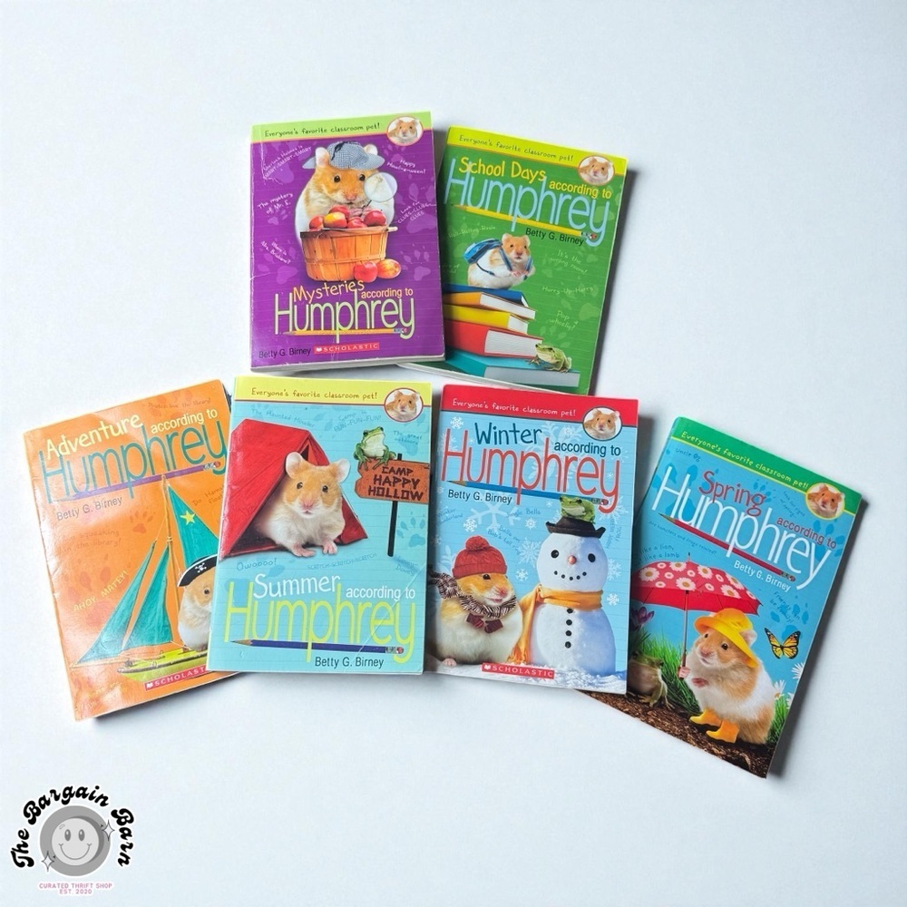 According to Humphrey Book Lot (6) – Scholastic Children’s Chapter Series
